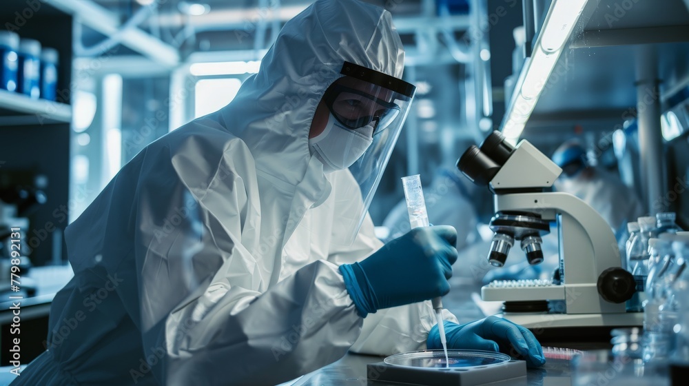 Biosafety Containment Suite Installation 3