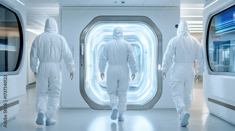 Biosafety Containment Suite Installation 5